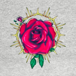 Red Rose Variation T-Shirt